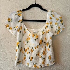 Abercrombie smock top